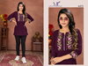 Niki Vol 1 By Moksh Cotton Embroidery Worked Fancy Short Top Bulk Orders In India